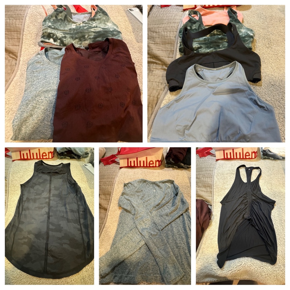 Grab bag- LULULEMON- 12 items! All in perfect, like new condition.